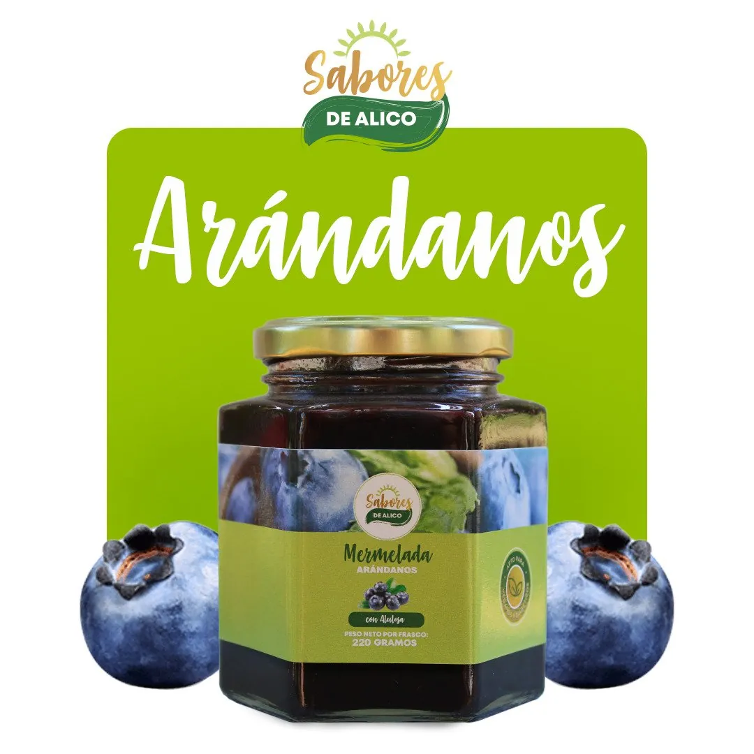 Mermelada de Arándano con Alulosa 220gr