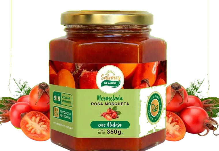 Mermelada de Rosa Mosqueta con alulosa