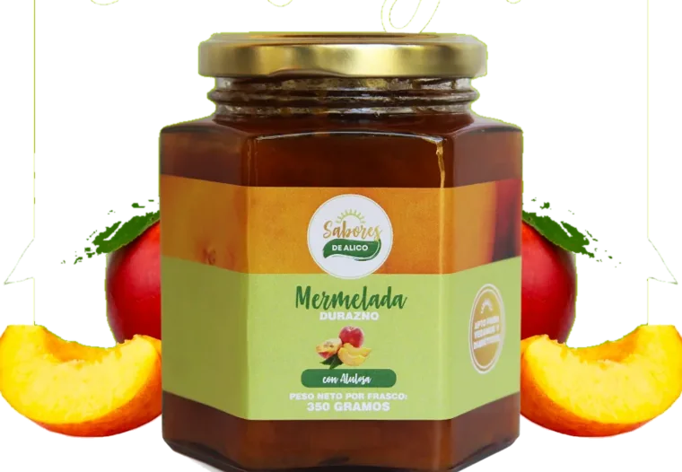 Mermelada de Durazno con alulosa