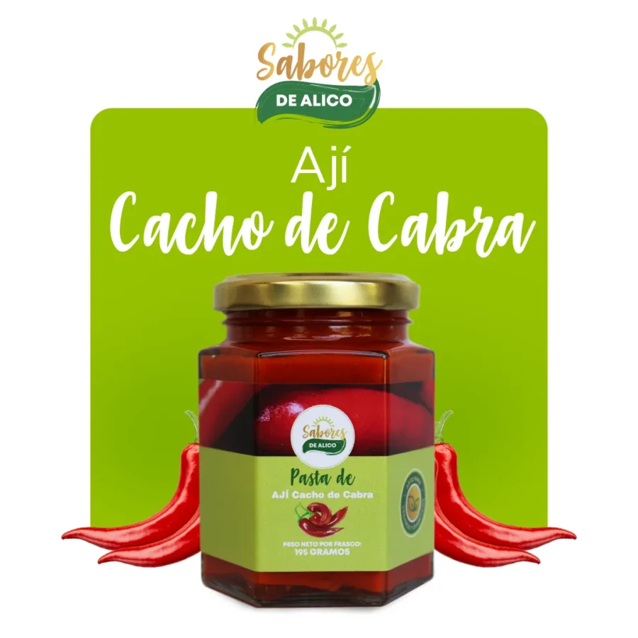 Pasta de Ají Cacho de Cabra 220gr — Sabores de Alico