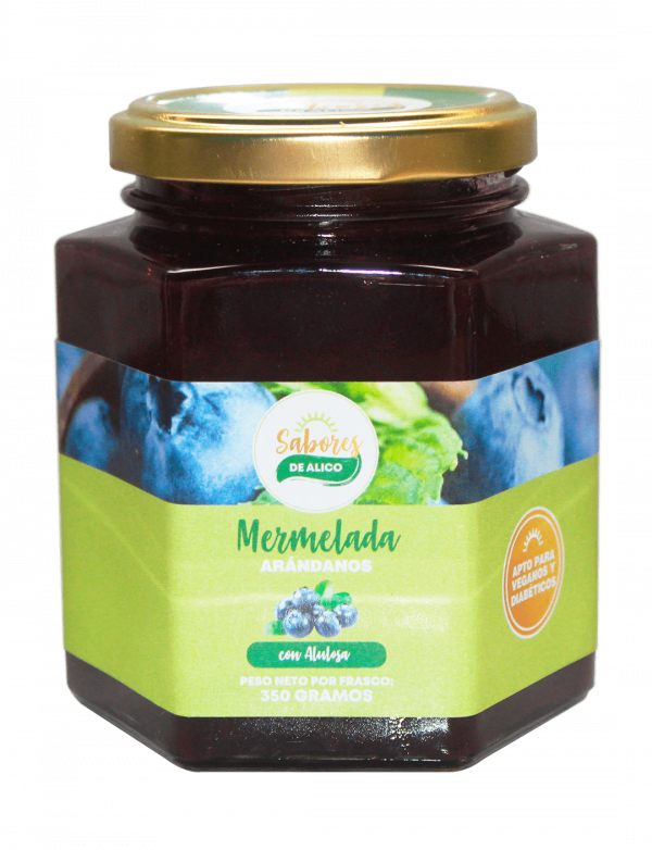 Mermelada Arándano con Alulosa 220gr - Imagen 3